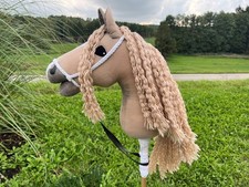 Steckenpferd Hobby Horse Hobby Horsing Pferd hellbraun - TOP