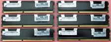 6x DDR3-1333 SDRAM RDIMM 4GB ECC MT36JSZF51272PZ-1G4F1AB PC3-10600R-9-10-J0
