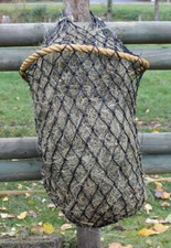 Heunetz mit festem Ring blau