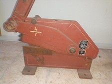 Handhebelschere Peddinghaus 4-7 Blechschere Flachstahlschere Schwer