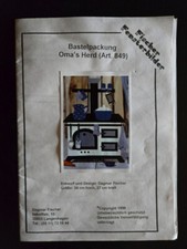 Fischer Fensterbilder Bastelpackung Omas Herd Art. 849