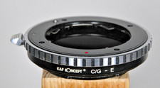 CONTAX(G)-NEX Objektivadapter Contax G Objektiv an Sony E-Mount NEX Kamera