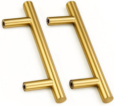 Möbelgriffe 2 Stück Gold