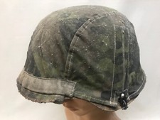 66er M38 HELMBEZUG TARN FRÜHE VARIANTE HG DIV MUSEUM PLATANE ORIGINALGETREU ALT