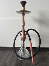 Mr. Wood Shisha Rosa + Lederschlauch