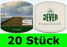 Stück bierdeckel jever - 20,
