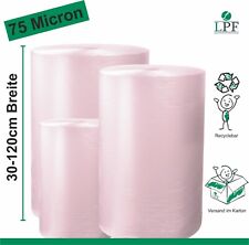 75my Luftpolsterfolie Rolle 30 - 120cm Blasenfolie Noppenfolie Verpackungsfolie