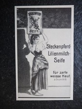 Steckenpferd - Lilienmilch - Seife , Alte Reklame , 1912 , (G)