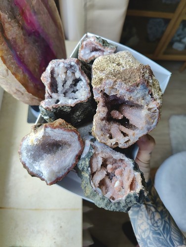 Glitzer amethyst geoden drusen - glitzer,