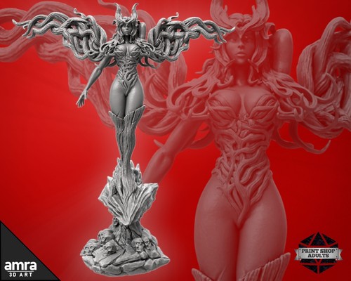 Rindenhaut druidin miniatur - druidin,