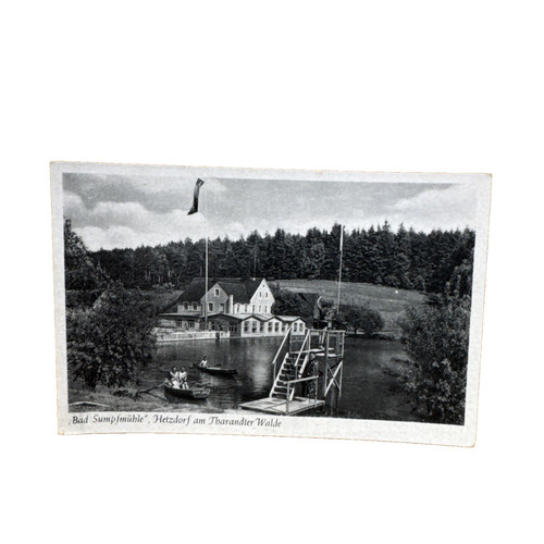 Postkarte hetzdorf - postkarte,