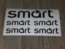 SMART Aufkleber Set Forfour Fortwo CDI Roadster Coupe E Elektro Mobil Hybrid NEU