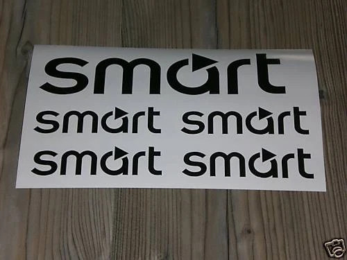 Smart aufkleber set forfour - smart,