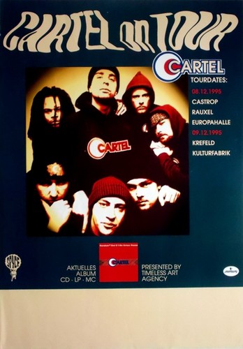 Cartel 1995 plakat live - -,