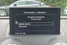 Audi SD Karten Navigation
