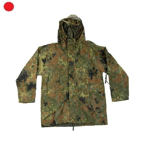 Parka fleck regenjacke bw - parka,