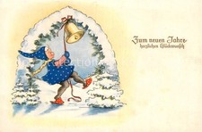 Neujahr Kind Kirchenglocke 