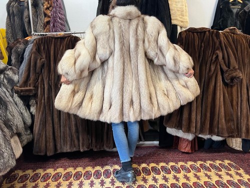 Fuchsmantel blaufuchs fuchs - fuchsmantel,