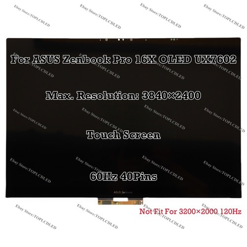 Asus zenbook pro 16x oled - 16x,
