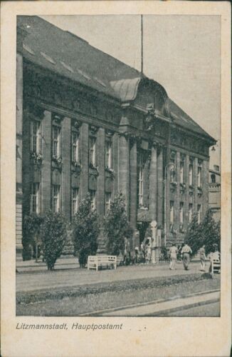 Ansichtskarte litzmannstadt - ansichtskarte,