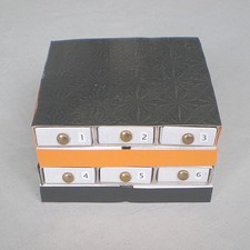 Adventskalender aus Streichholzschachteln 11,5 cm x 11,5 cm x 7 cm zum Befüllen