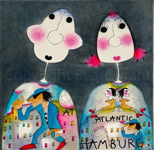 Kunst beate prahl acryl auf - , prahl,