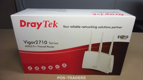 Draytek vigor 2710vn wifi adsl - vigor,