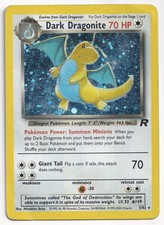 Pokémon Dark Dragonite Holo