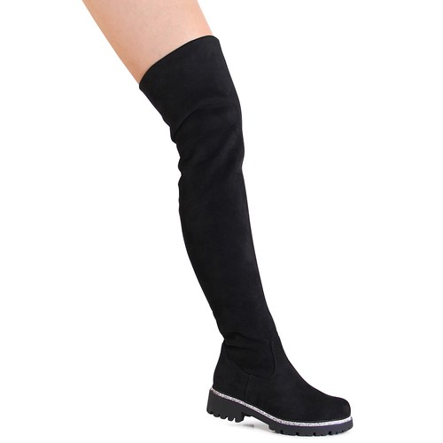 Damenschuhe overknee stiefel - overknee,