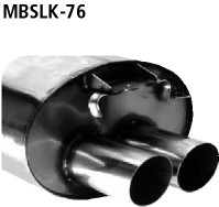 Bastuck edelstahl sportauspuff - bastuck,