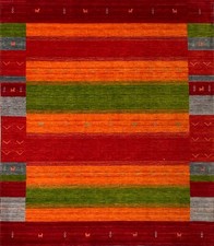 Gabbeh Teppich 100% Wolle