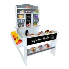 Kaufladen Holz mit Theke