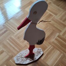 Storch aus Holz Deko Top Zustand ❗❗