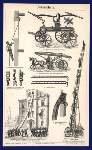 Feuerschutz druck anno 1894 - feuerschutz,