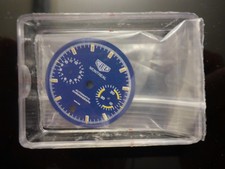 Heuer Montreal Zifferblatt blau