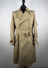 Burberry Herren Trenchcoat Mantel dunkel Beige Gr. XL
