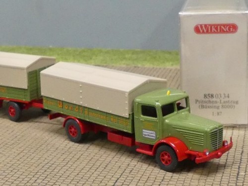 Wiking büssing 8000 - 1/87,