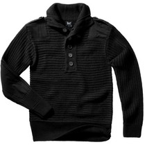 Brandit BW Bundeswehr Alpin Pullover Arbeitspullover Marine Jagd Strickpullover
