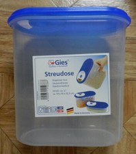 Vorratsdose Schüttdose Aufbewahrungsdose Streudose Müslidose  - Volumen: 2 Liter