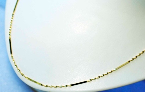 Halskette 750 gelbgold - 45, cm