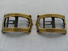 Paar Schuhschnallen Stahl sehr