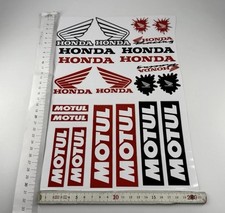 Motul Honda Sticker Set