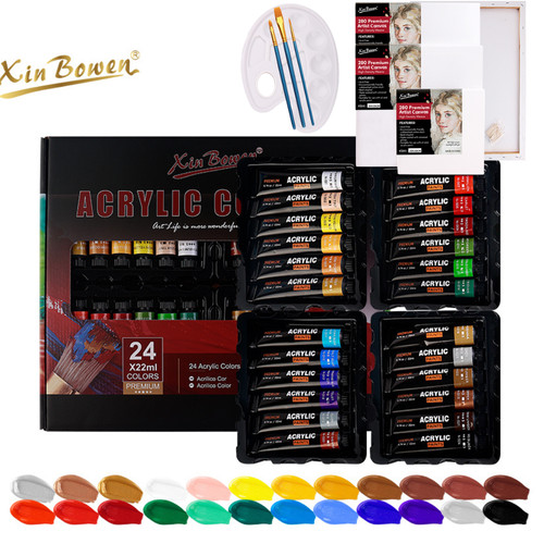 Teiliges acrylfarben set - 32-teiliges, acrylfarben-set