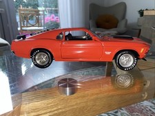 Ertl Modellauto 1:18, 1970 Mustang, Orange 