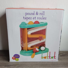 Hammerspiel mit Hammer und 4 Kugeln, Kugelbahn Motorikspielzeug, Battat