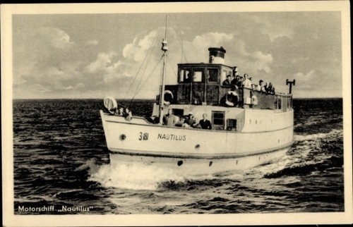 Motorschiff nautilus - ak,
