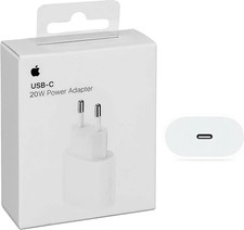 Original Apple 20W USB-C Power Adapter Ladegerät Netzteil iPhone 16 15 14 13Pro