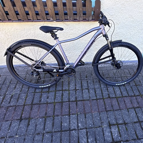 Mountainbike hardtail grau mit - mountainbike,