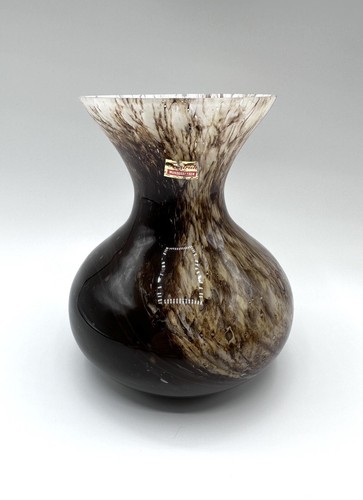 Vase glas mundgeblasen - vase,