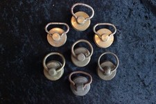 antike vintage 1 Deckel Messing Bettflasche Wärmeflasche Innendurchmesser 33mm